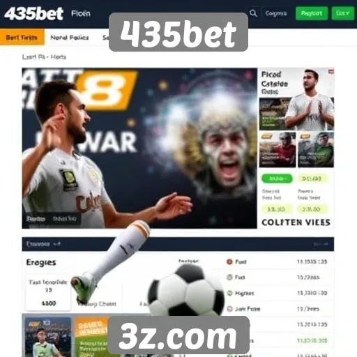 Apostas esportivas em destaque no 435bet